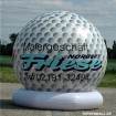 Deko Golfball mit Logo 150 Vinyl